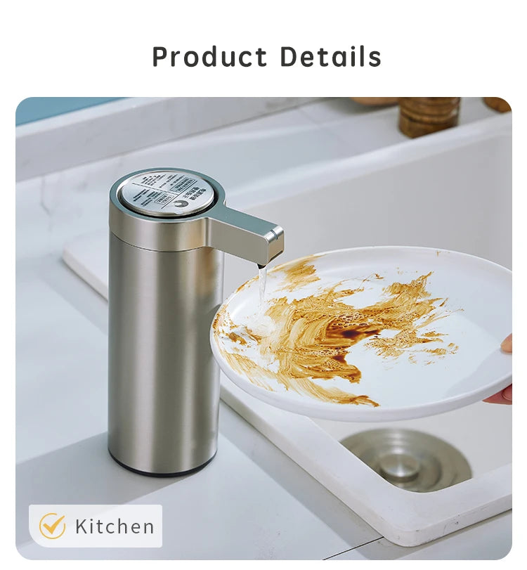 Smart Automatic Soap Dispenser β Touchless 304 Stainless Steel Soap Machine