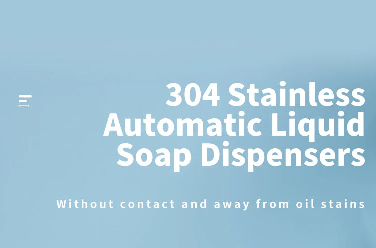 Smart Automatic Soap Dispenser β Touchless 304 Stainless Steel Soap Machine