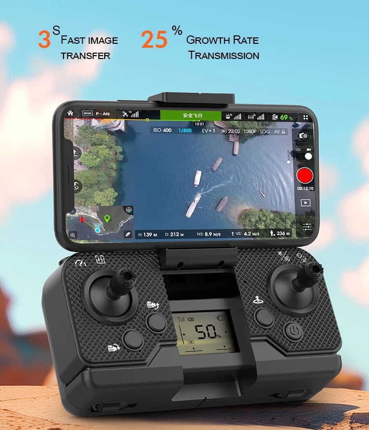2024 Monster M20 Drone – 6K HD Camera Foldable Quadcopter with Obstacle Avoidance