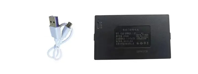 WiFi Tuya APP Face Recognition Smart Door Lock with Camera: