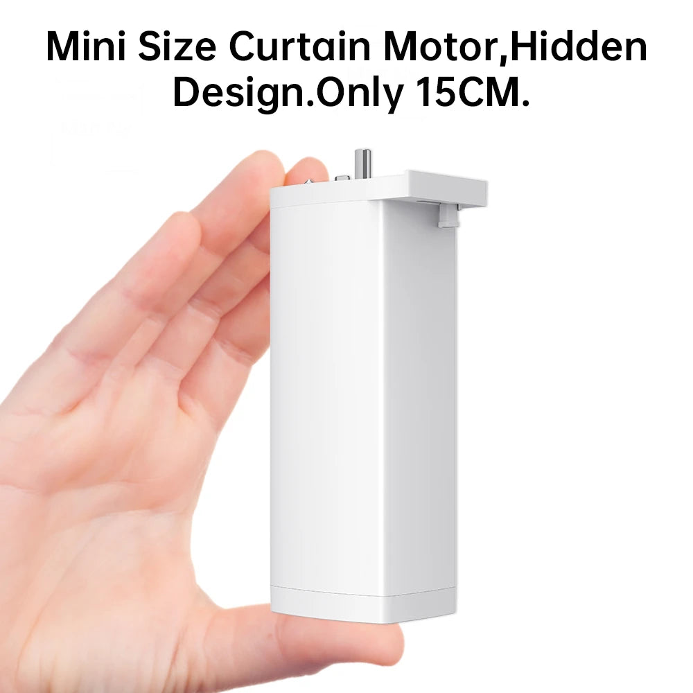 Tuya 155MM 4rd Smart Zigbee/WiFi Electric Curtain Shutter Motor – Silent Operation with App & Voice Control