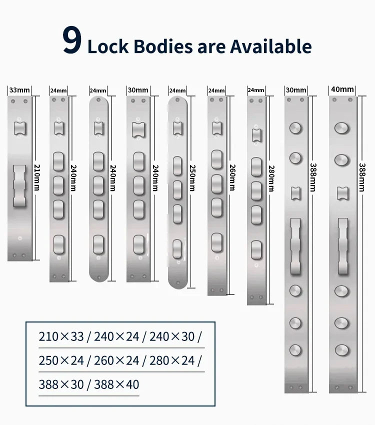 WiFi Tuya APP Face Recognition Smart Door Lock with Camera: