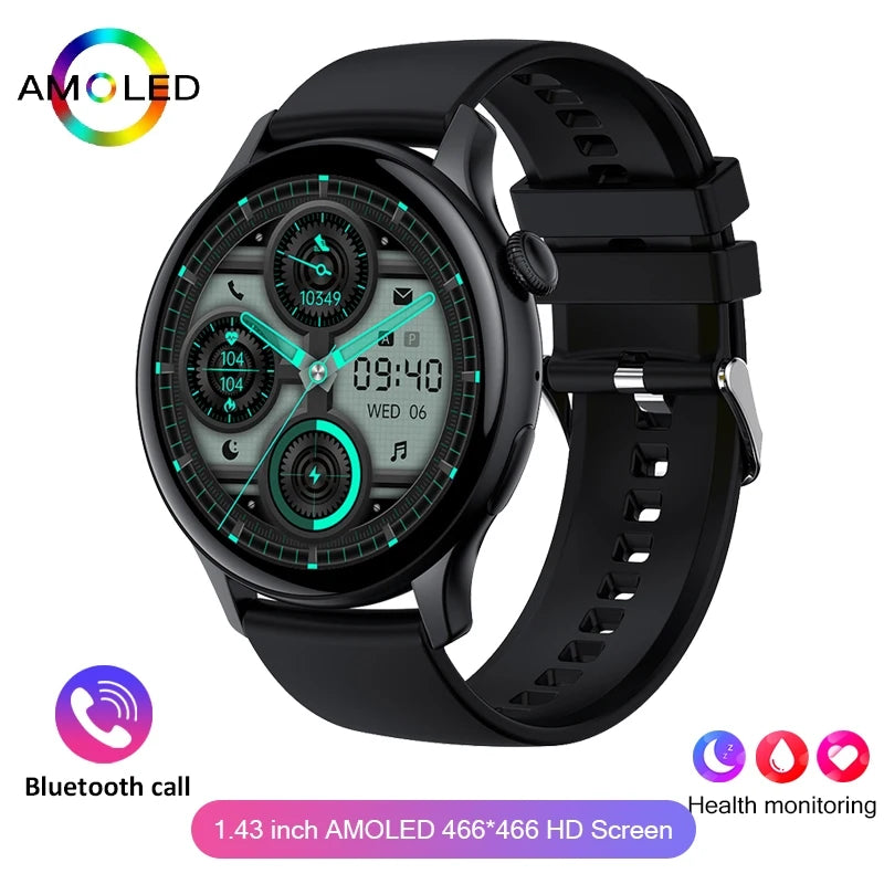 2024 True AMOLED Smartwatch for Women – Always-On Display, Voice Calling & Health Tracker