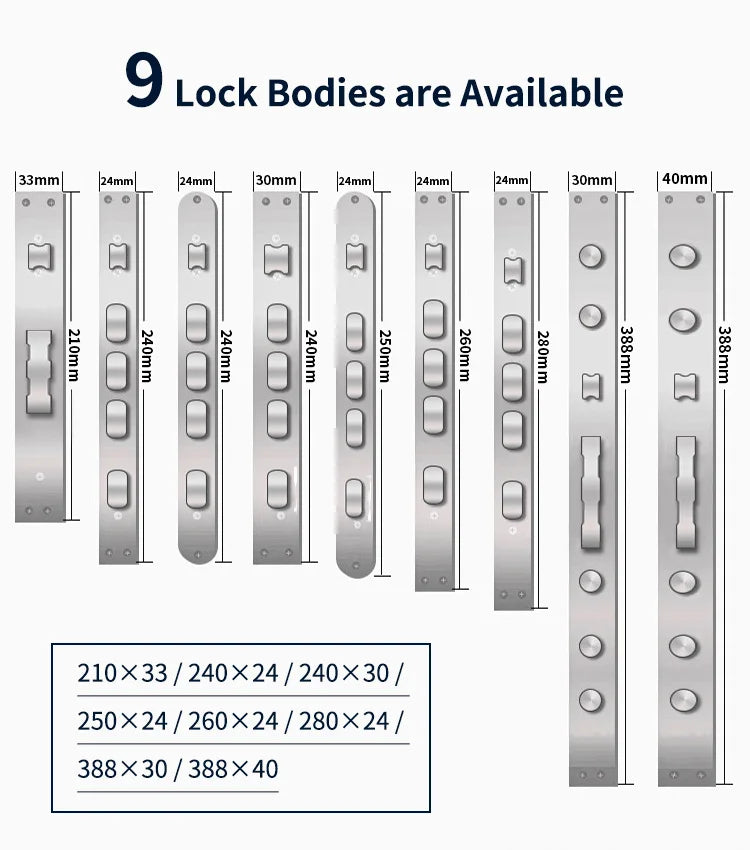 WiFi Tuya APP Face Recognition Smart Door Lock with Camera: