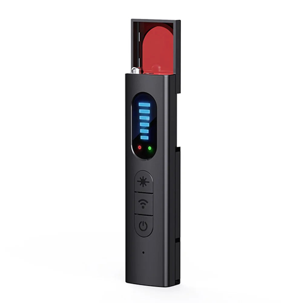 Hidden Camera Detector for Hidden Camera T15 Anti Spy Detector Professional GPS Wiretapping Search Devices Security ProtectionT15 Hidden Camera & Anti-Spy Detector – Professional GPS & Wiretapping Detection Device
