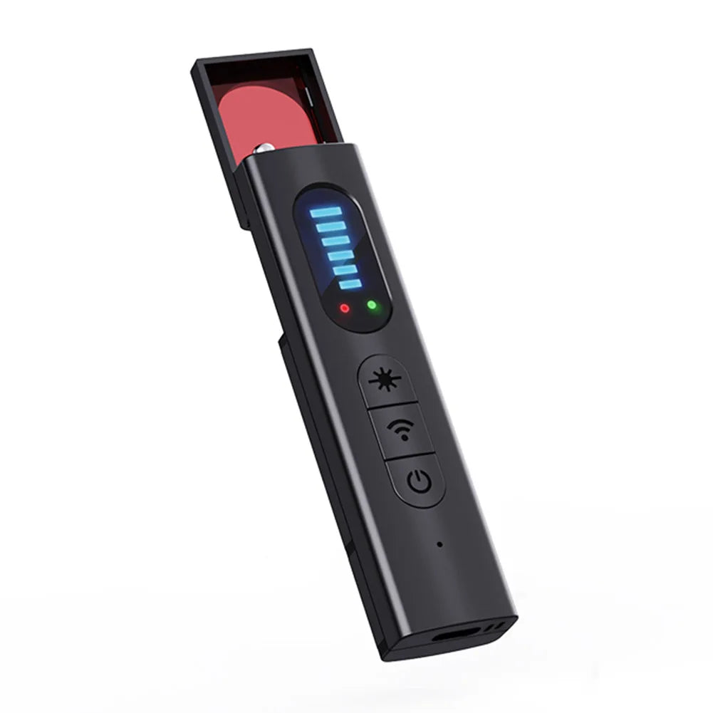 Hidden Camera Detector for Hidden Camera T15 Anti Spy Detector Professional GPS Wiretapping Search Devices Security ProtectionT15 Hidden Camera & Anti-Spy Detector – Professional GPS & Wiretapping Detection Device
