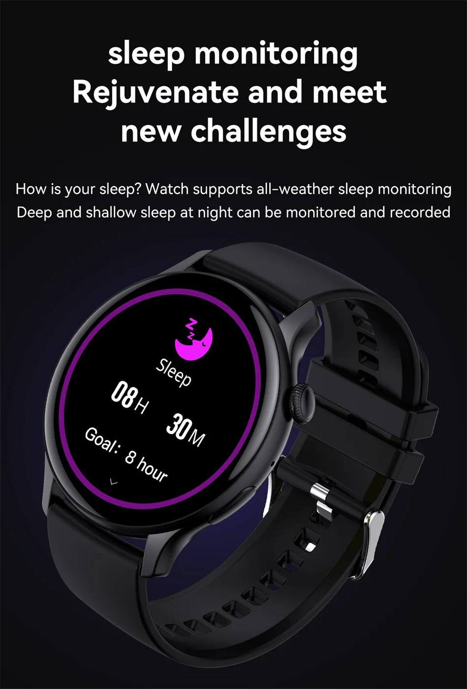 2024 True AMOLED Smartwatch for Women – Always-On Display, Voice Calling & Health Tracker