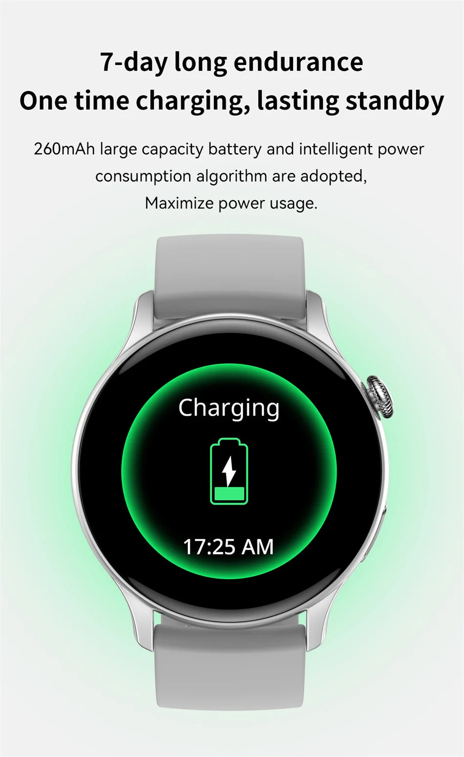 2024 True AMOLED Smartwatch for Women – Always-On Display, Voice Calling & Health Tracker