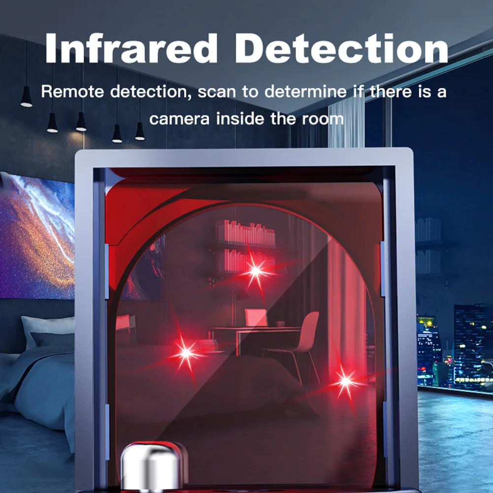 Hidden Camera Detector for Hidden Camera T15 Anti Spy Detector Professional GPS Wiretapping Search Devices Security ProtectionT15 Hidden Camera & Anti-Spy Detector – Professional GPS & Wiretapping Detection Device