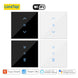 LoraTap Tuya Smart WiFi Curtain &amp; Blinds Switch – Backlight Touch Panel for Roller Shutters